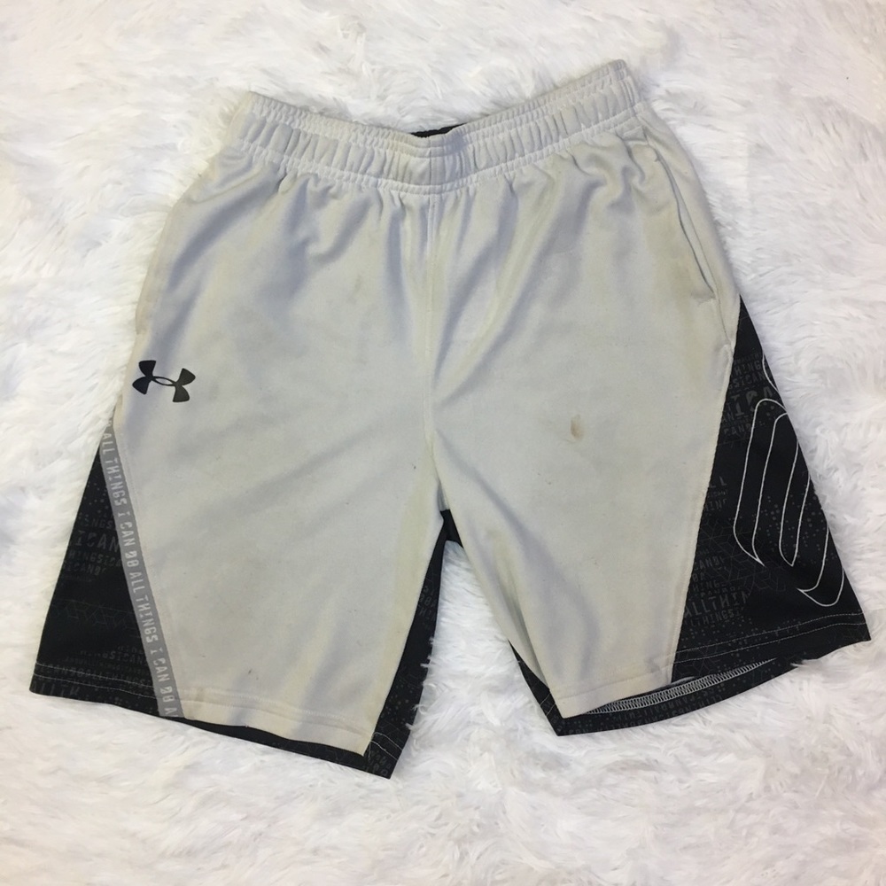 UNDER ARMOUR Youth Kids Loose Fit Athletic Shorts Medium YMD